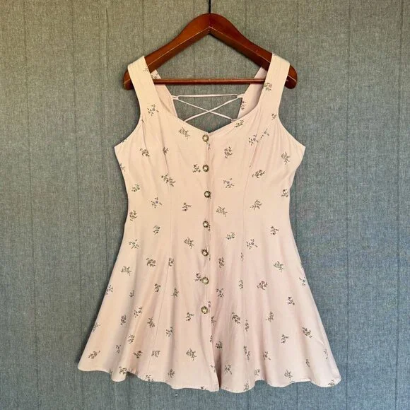 Frederick's of Hollywood | Dresses | Vintage 9s Fredricks Of Hollywood Pink Ditzy Floral Sleeveless Mini Dress | Poshmark Frederick's of Hollywood | Dresses | Vintage 9s Fredricks Of Hollywood Pink Ditzy Floral Sleeveless Mini Dress | Poshmark
